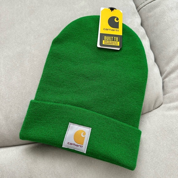 Carhartt Other - NWT Carhartt Men's Knit Cuffed Beanie Green